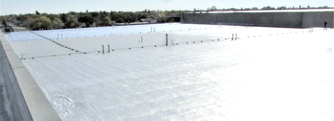 commercial spray foam roof